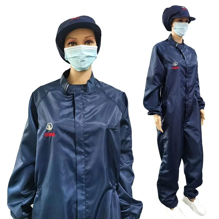 Blue ESD Coverall
