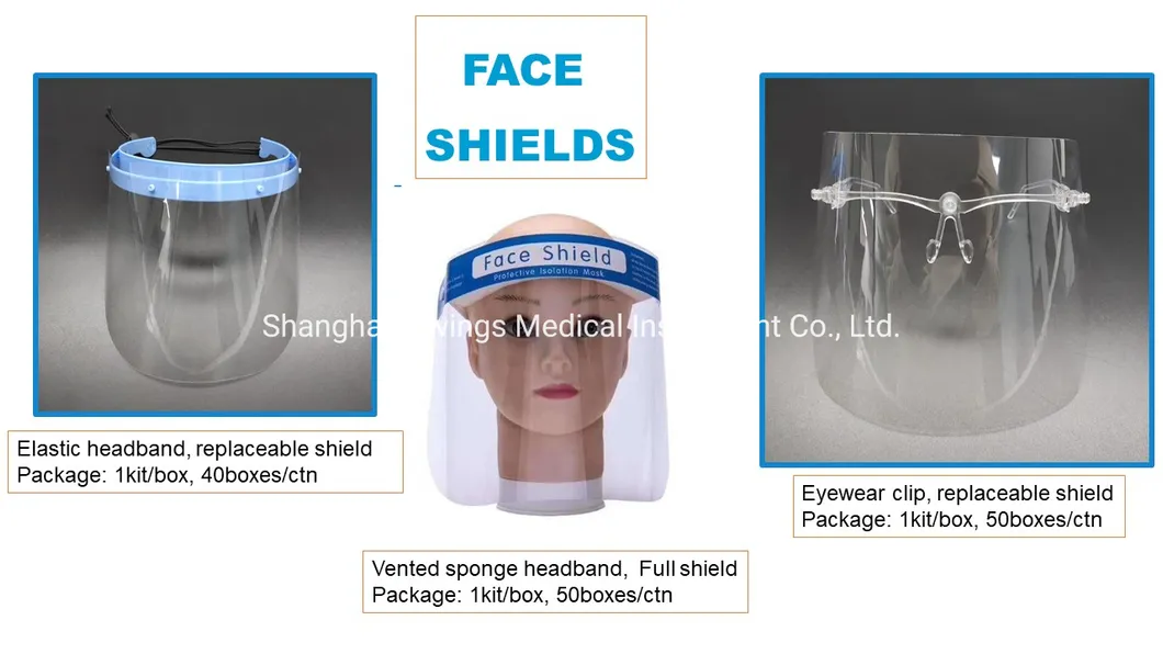 Medical Face Shield Detail 1