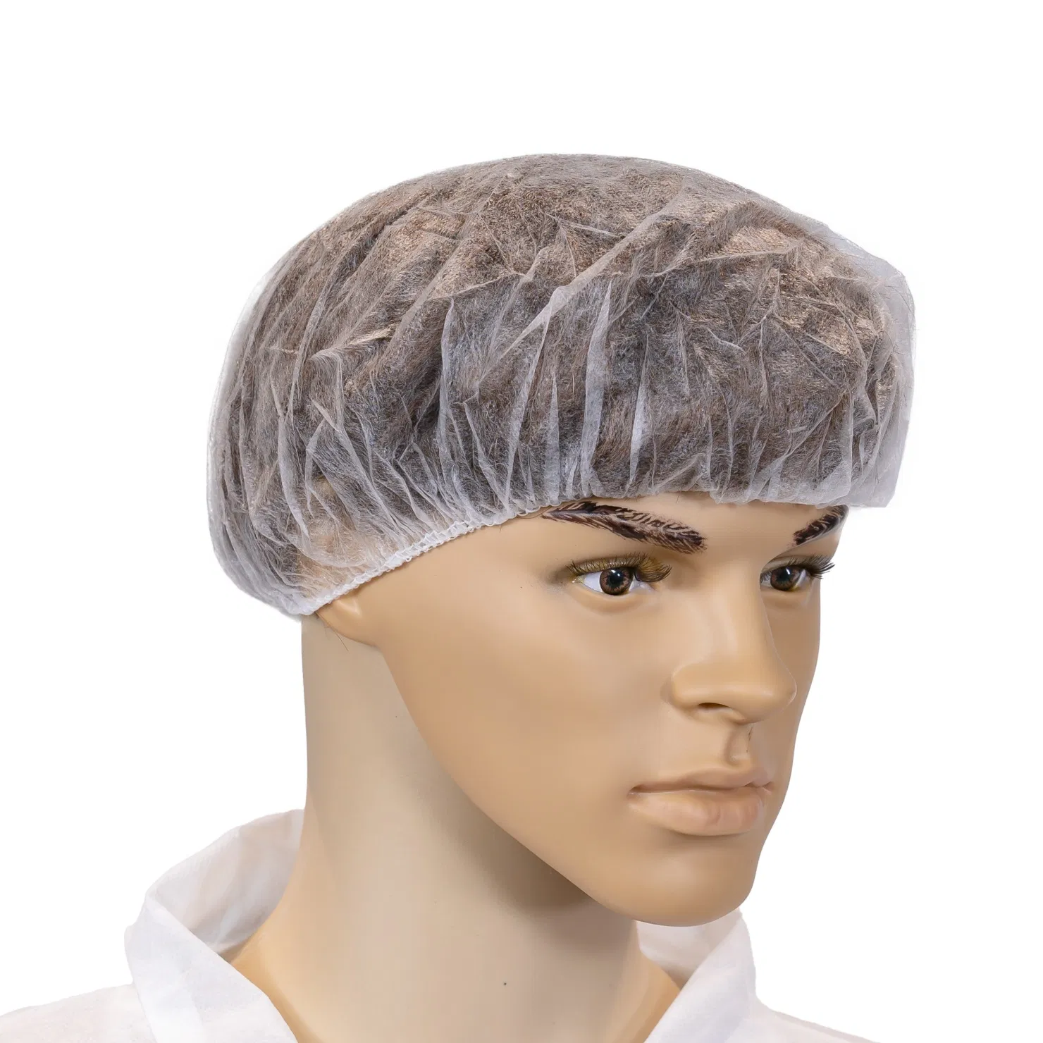 Disposable Non-Woven Bouffant Caps for Food Processing