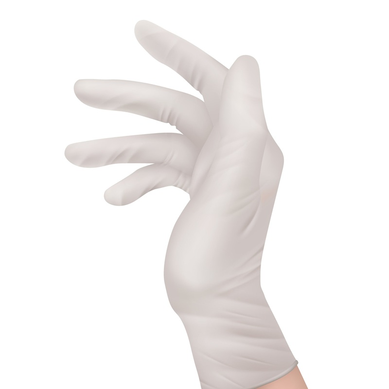 Powder Free Disposable Latex Gloves for Medical Examination and Procedure