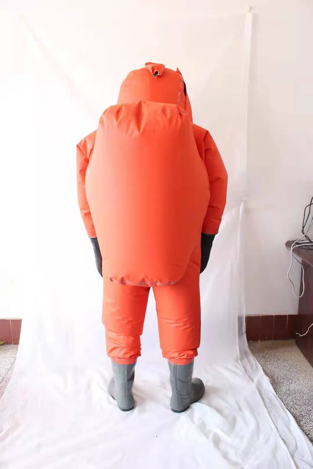 Heavy Duty Chemical Protective Suit Side