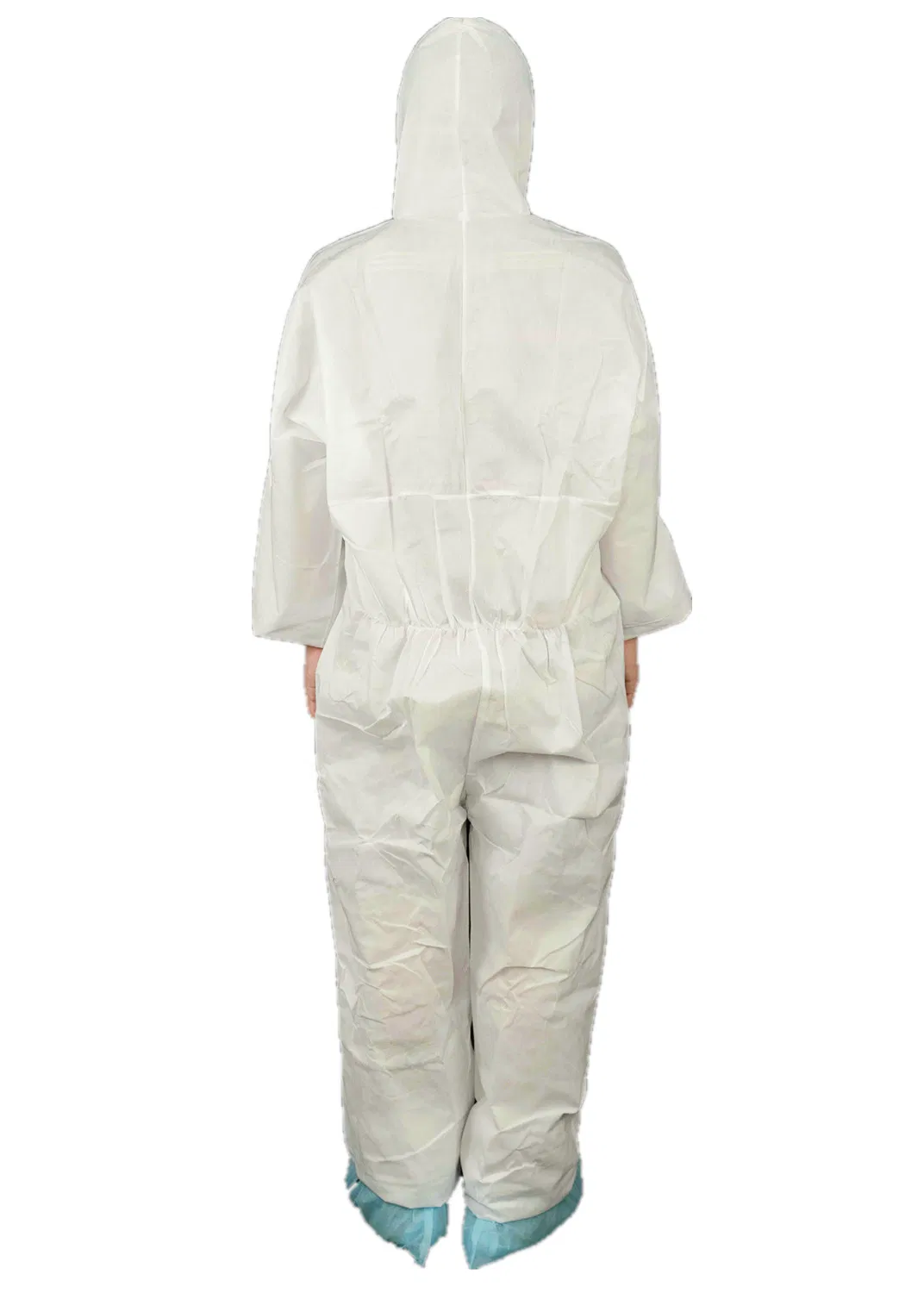 CE Approved Type 5/6 Anti-Static Disposable Chemical Protective Coverall Bunny-Suit