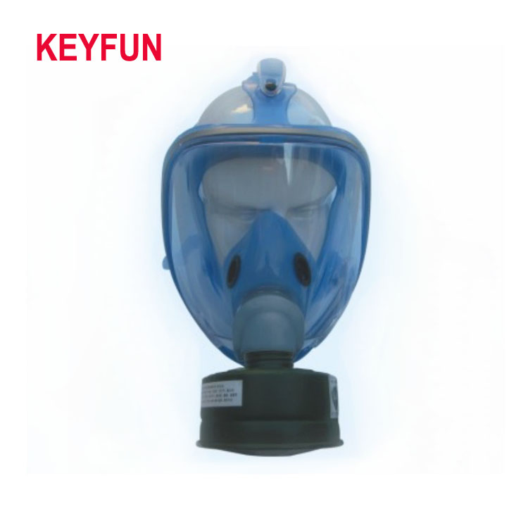 Manufacturer Full Face Gas Mask Protector Respirator Double Filter Gas Mask