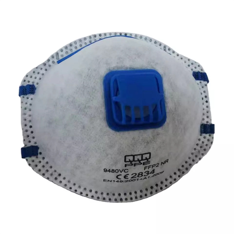 CE2834 Approved Tsi Tested Active Carbon FFP3 Masks En 149 CE FFP2 Filter Mask N95 Face Mask with Valve