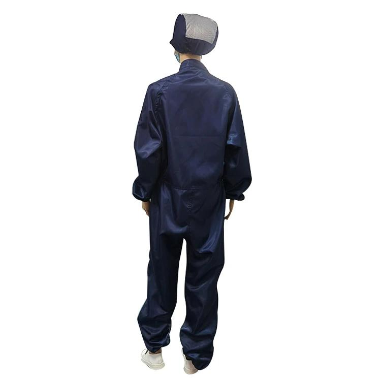 Washable ESD Working Clothes 5mm Stripe Antistatic Coveralls ESD Garments for Cleanroom