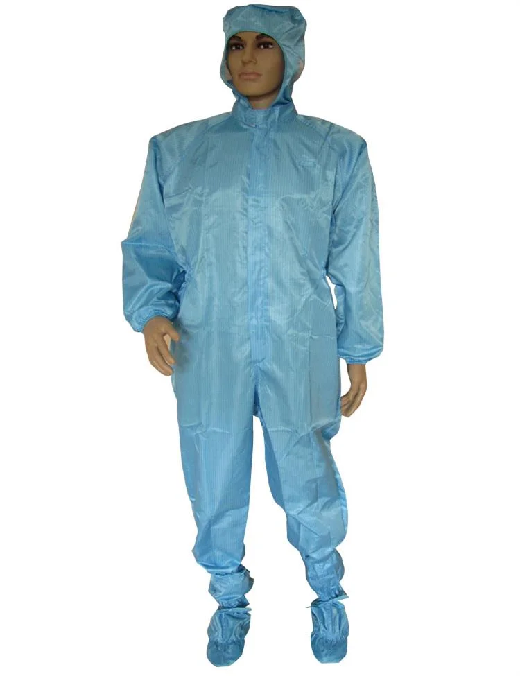 Manufacturer ESD Antistatic Clothes Cleanroom Workwear Coverall Garment