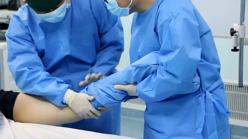 Knee Arthroscopy Drape Pack Type