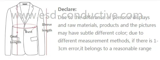 ESD Polyester Garment Detail 3
