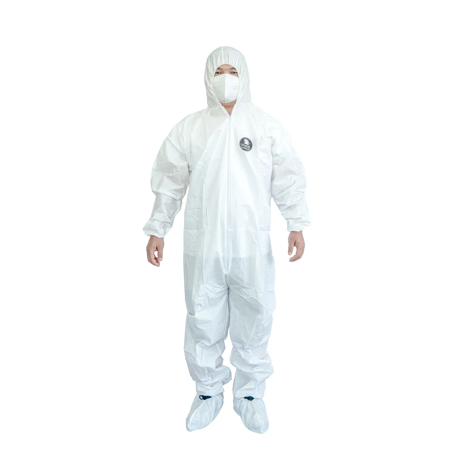Manufactured Disposable Chemical Suits Type 4/5/6 Protection Coverall Protective Suit with PPE