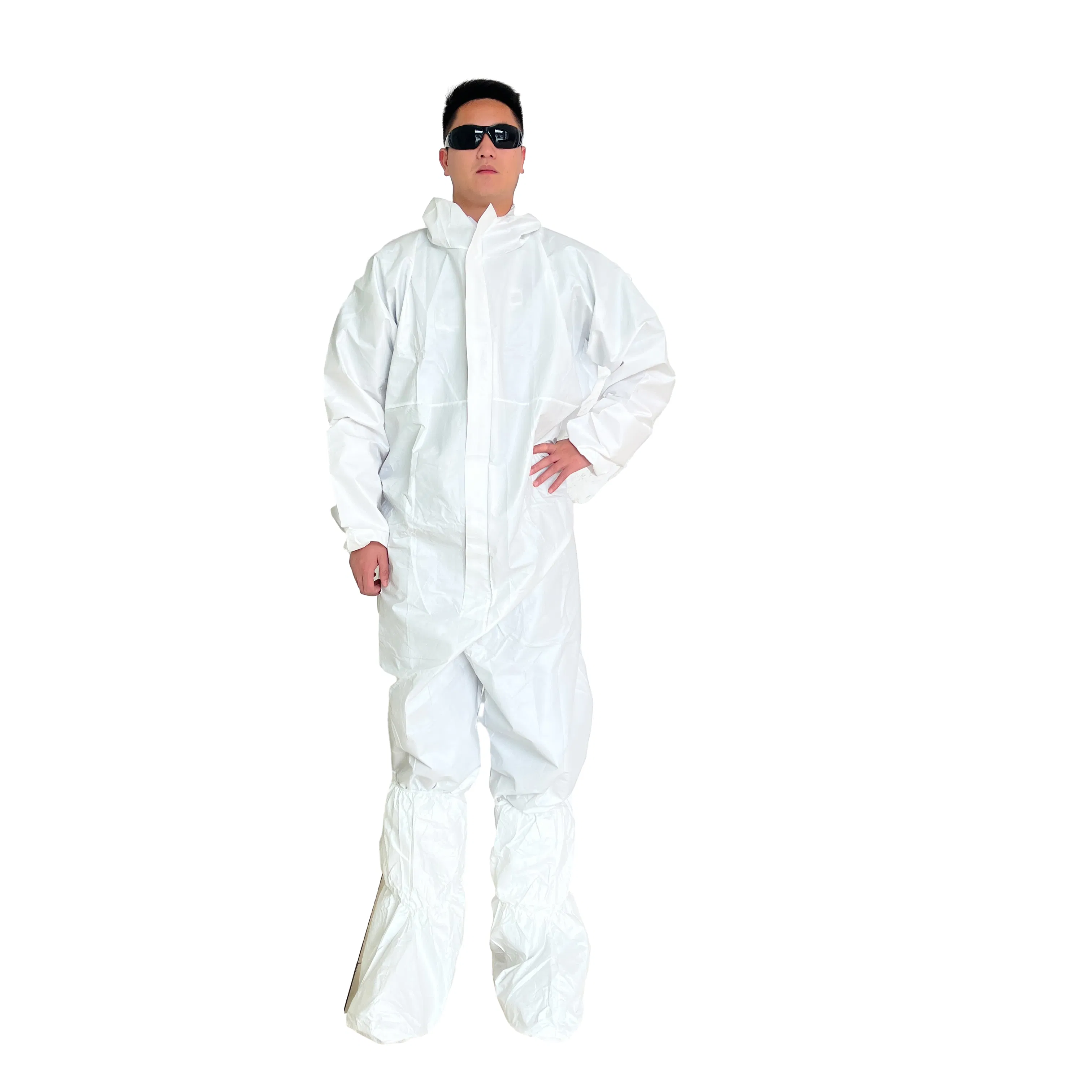 Disposable Chemical Protection Suit for Safe Medical Application Disposable Chemical Protection Suit Medical Chemical Protective Suit