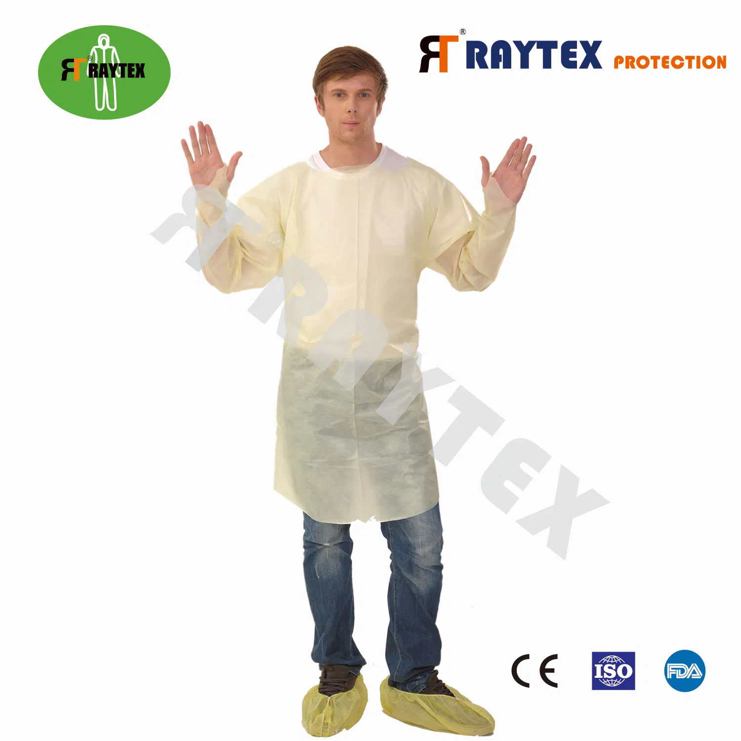 High Qualtiy SMS Chemotherapy Protective Anti Static Isolation Gown