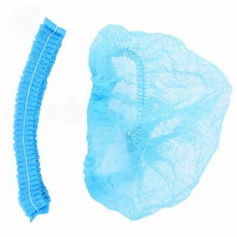 Disposable PP Non Woven Strip Cap Clip Cap Mop Cap Mob Cap Bouffant Cap