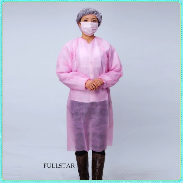 Disposable Protective Isolation Gown for Hospital Use