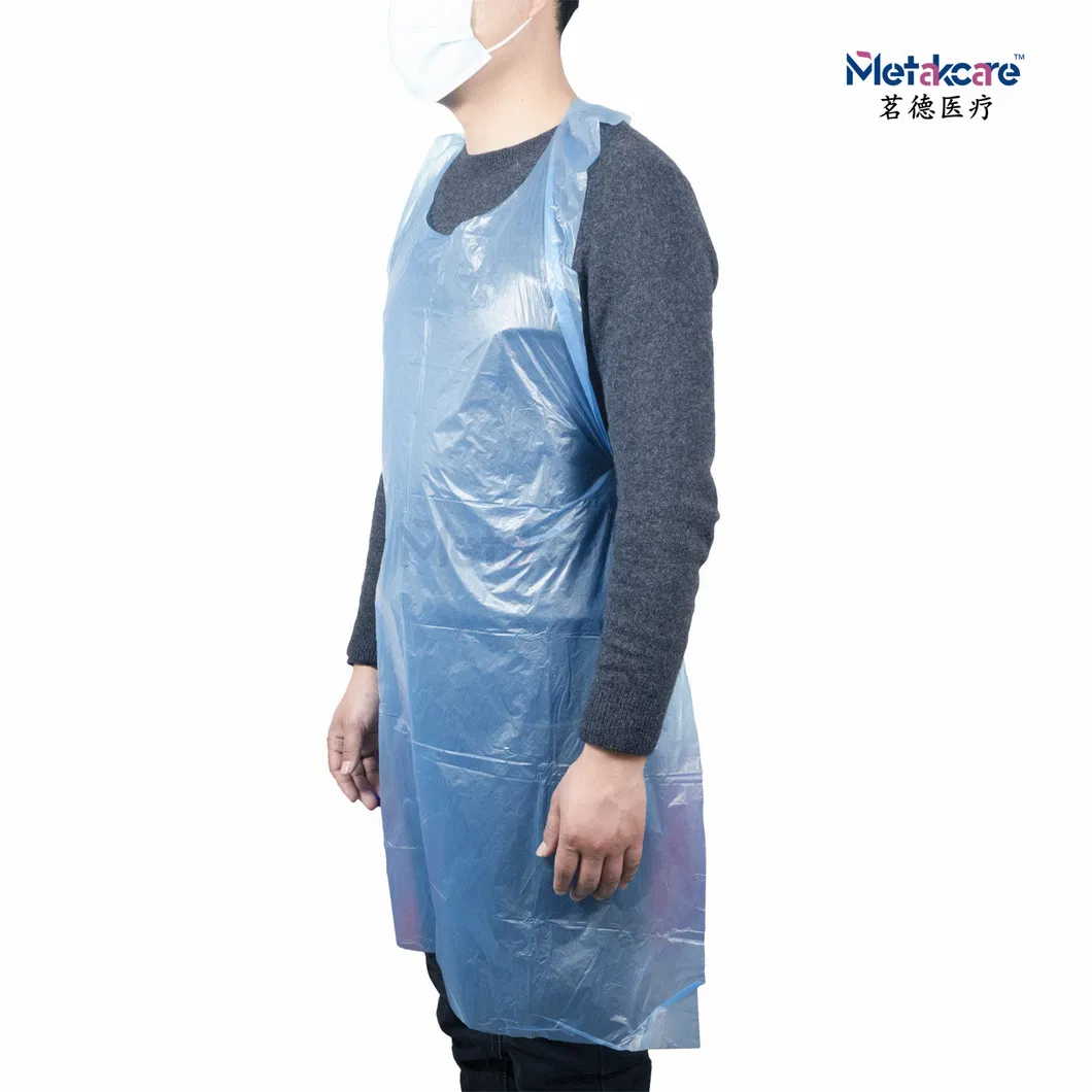 Disposable PE Apron Display