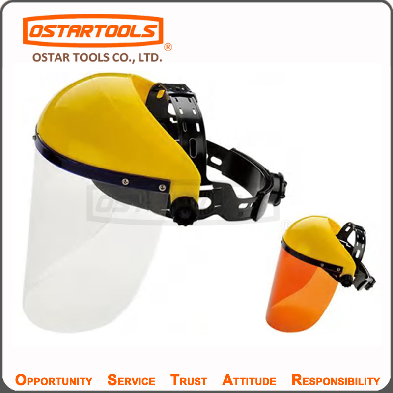 Durable Elastic Band Face Shield for Effective Labor Safety