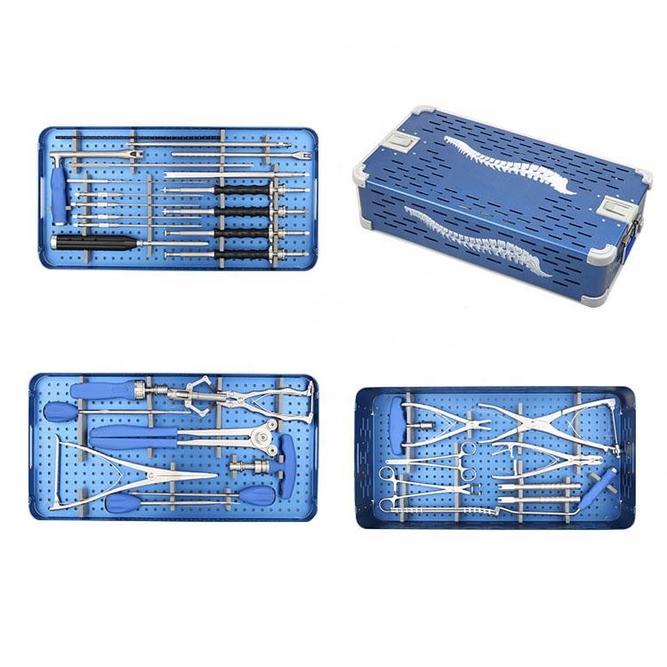 Hot Sale Bone Surgery Interspinous Spacer Spinal Orthopedic Surgical Implants Spine Instrument Set
