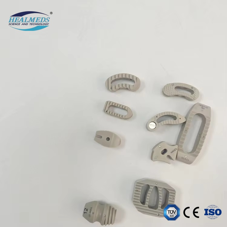 Premium Quality Veterinary Orthopedic Implants Titanium Peek Cage For Pet Surgery