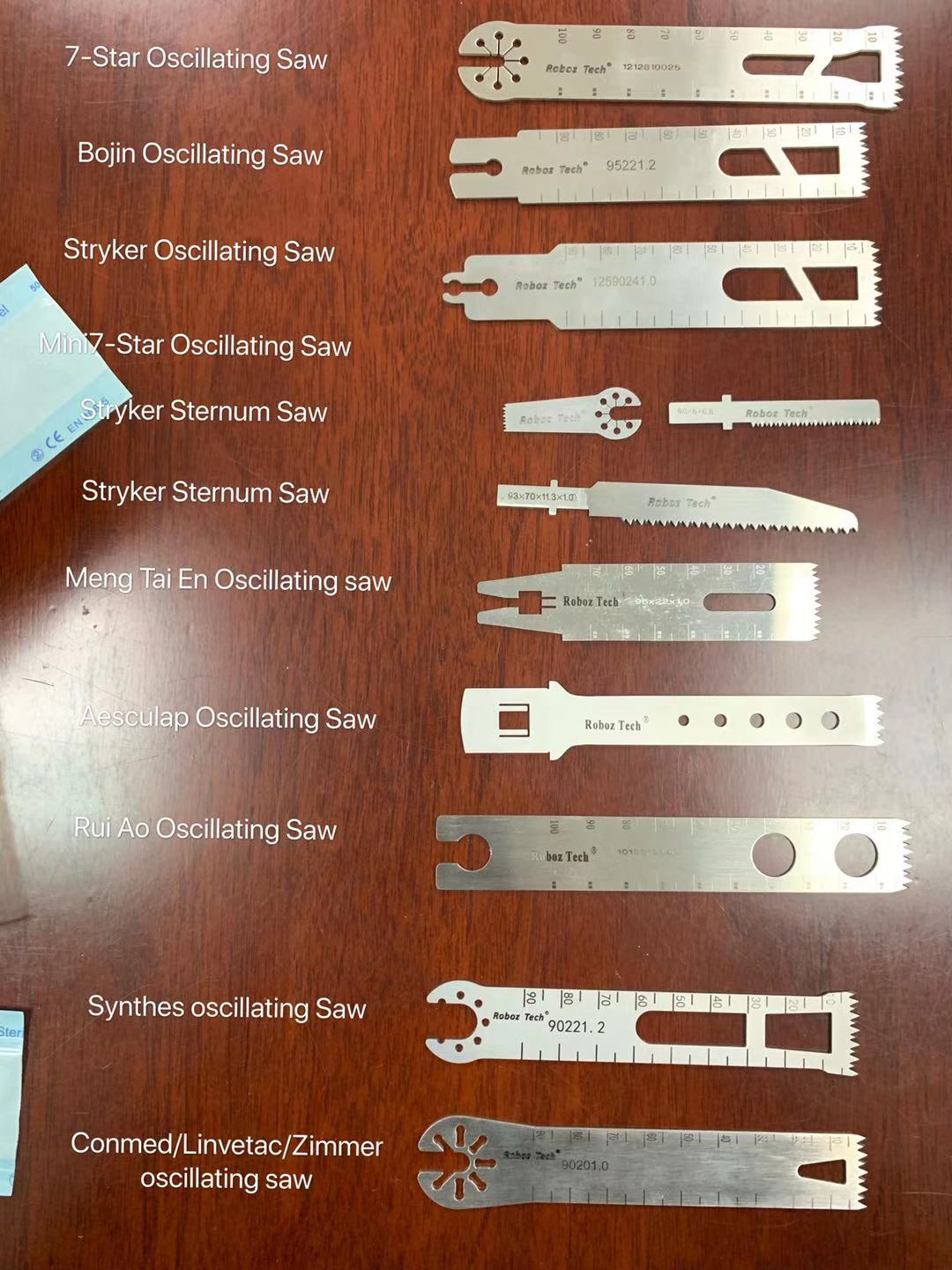 Saw Bone Blade 35mm Oscillating Multi Tool Stryker Saw Blades for Fein