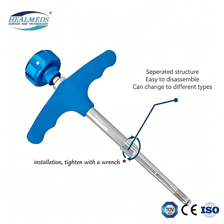 Professional Stainless Steel Cartilage Removal Instrument Set Orthopedic Bone Curette and Shaver for Knee Arthroscopy Surgery