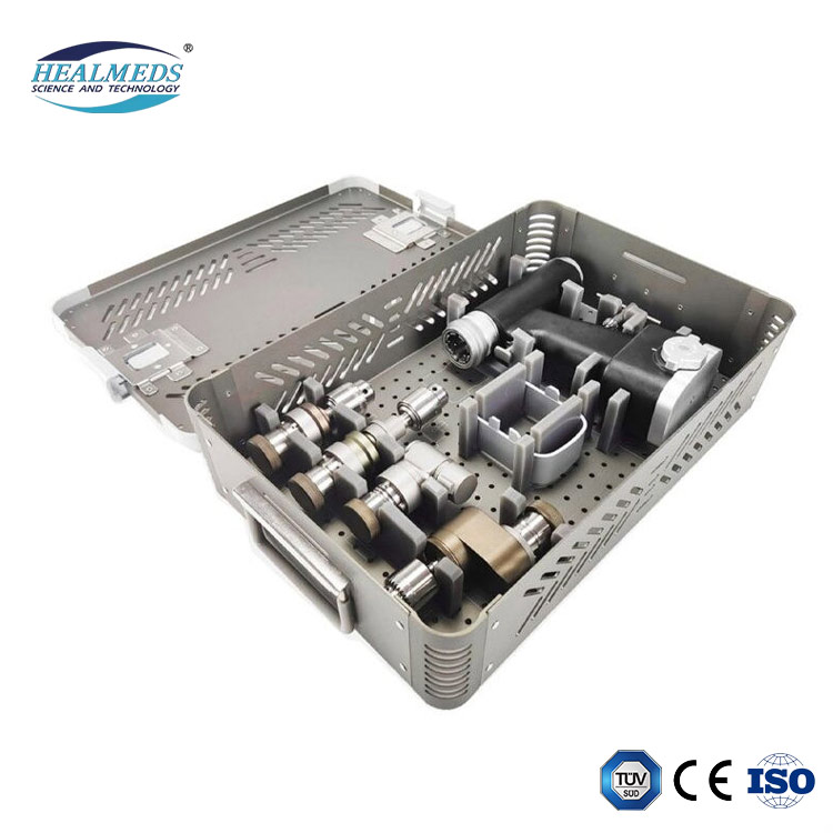 Orthopedic Medical Equipments and Accessories Sterilization case Tray Surgical Instrument Container Sterilizer Box for Sterile