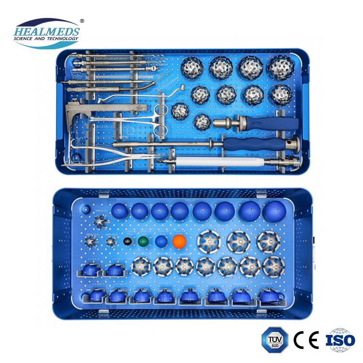 Best Supplier Newest Product Customized Made Latest Steel Manual Total Hip Replacement Knee Prosthesis Instrument Set