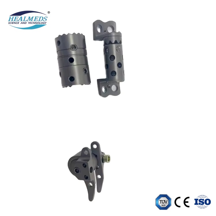 High Grade Pet Orthopedic Surgical Implants Titanium Peek Cage Veterinary Medical Products