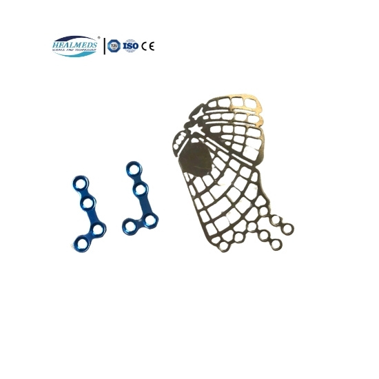 High Quality Medical Orthopedic Surgical Implants Titanium Maxillofacial Plate