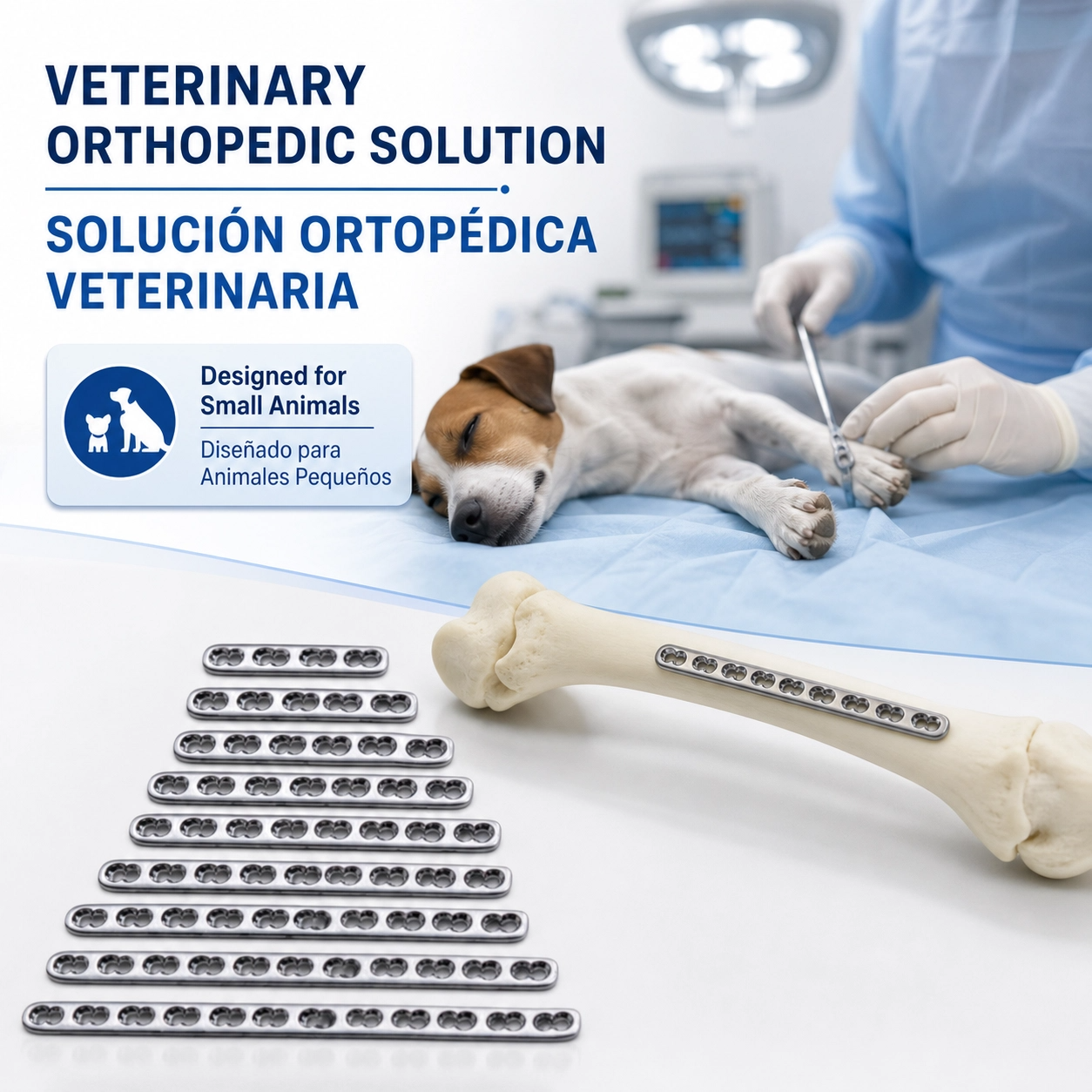Placa De Bloqueo 3.5mm LCP Locking Plate Kit with Instrument for Bone Fracture Fixation CE ISO FSC Wholesale