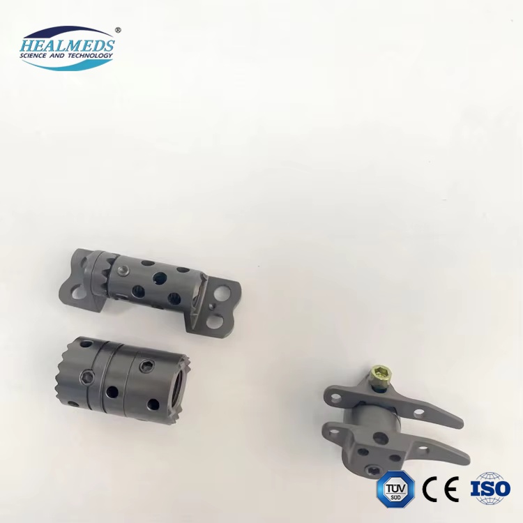Wholesale Price High Quality Veterinary Orthopedic Implants Titanium Peek Cage for Pet Surgery