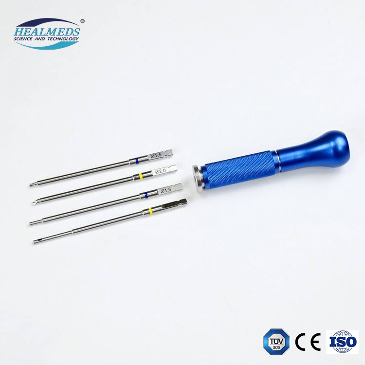 Atornillador Maxilofacial Destornillador Instruments Mini Screw Driver Maxilofaci Screwdriver for Surgery