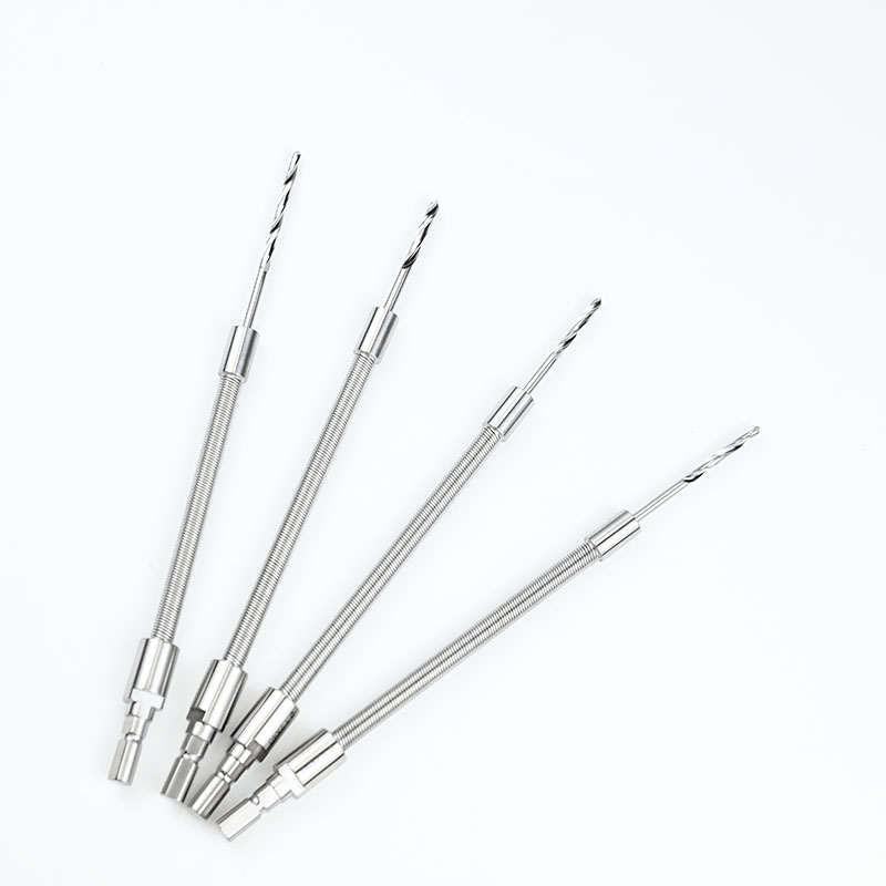 Bone Surgical Instrument Trauma Surgery Drill Bit AO Stryker Type Flexible Extension Orthopedic Drill Bit