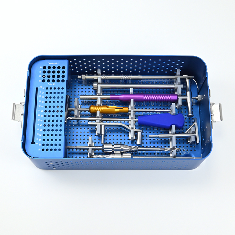 Factory Price Medical Orthopedic Surgical Instruments Trauma Surgery Instruments DHS DCS Instrument Set