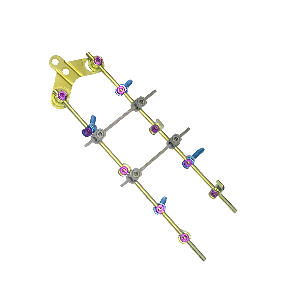 High Quality Orthopedic Titanium Material Implants New Design Spinen Implant 5.5mm Spinal Pedicle Screw for Spine Surgery