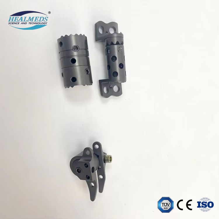 Factory Direct High Quality Vet Orthopedic Surgical Implants Titanium Peek Cage Wholesale