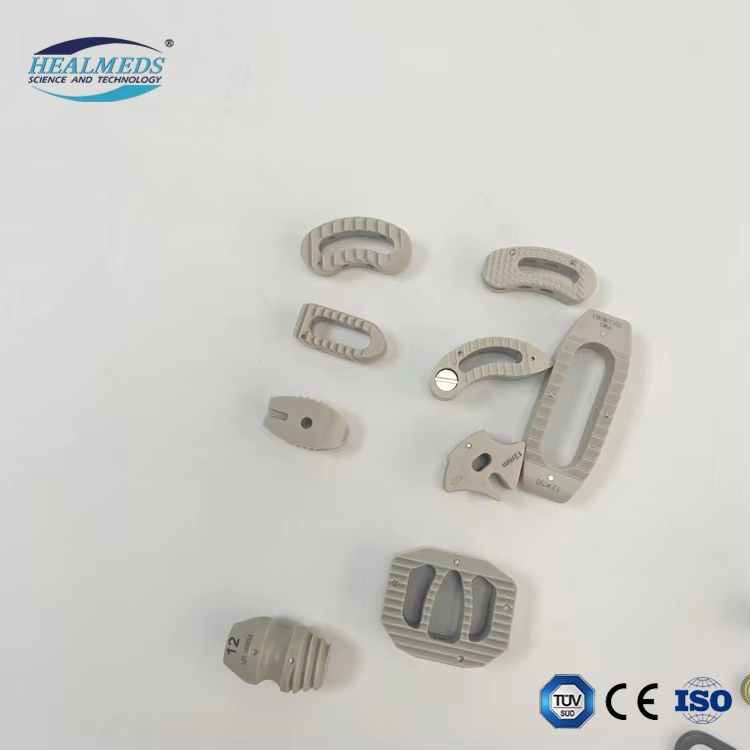 Wholesale Price High Quality Veterinary Orthopedic Implants Titanium Peek Cage for Pet Surgery