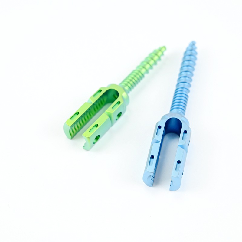 Factory Manufacture Implants for Bone Surgery 6.0 Spinal Pedicle Screw Instrument Set Veterinary Model for Operation