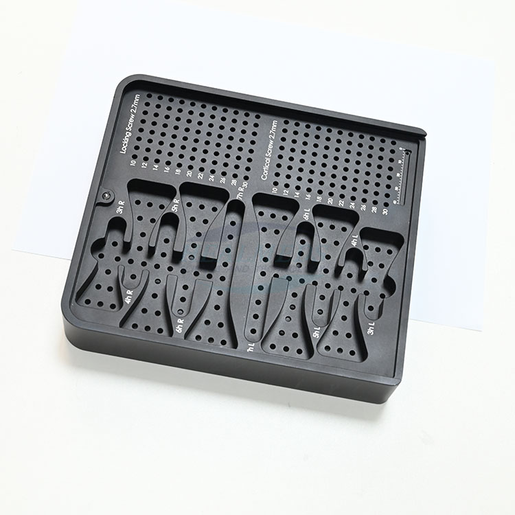 Stainless Steel Small Surgery Sterilization Volar Distal Radius Locking Plates Autoclave Sterile Box for Medical Instruments