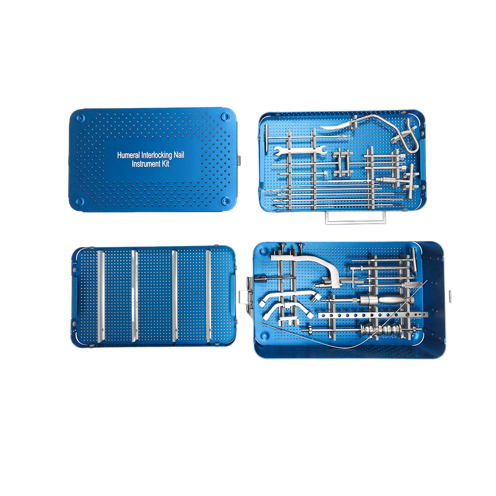 Healmeds Hot Sales Orthopedic Surgical Intermadullary Nail Humeral Interlocking Nail Instrument Set