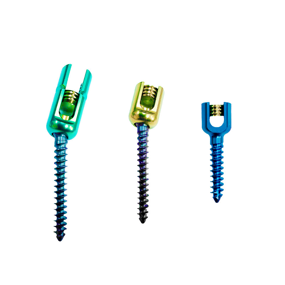 High Quality Orthopedic Titanium Material Implants New Design Spinen Implant 5.5mm Spinal Pedicle Screw for Spine Surgery