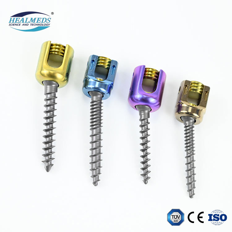 Veterinary Orthopedic Pedicle Screw System for Animal Spine Surgery Tornillo Pedicular Veterinaria Sterile Bone Fixation Kit