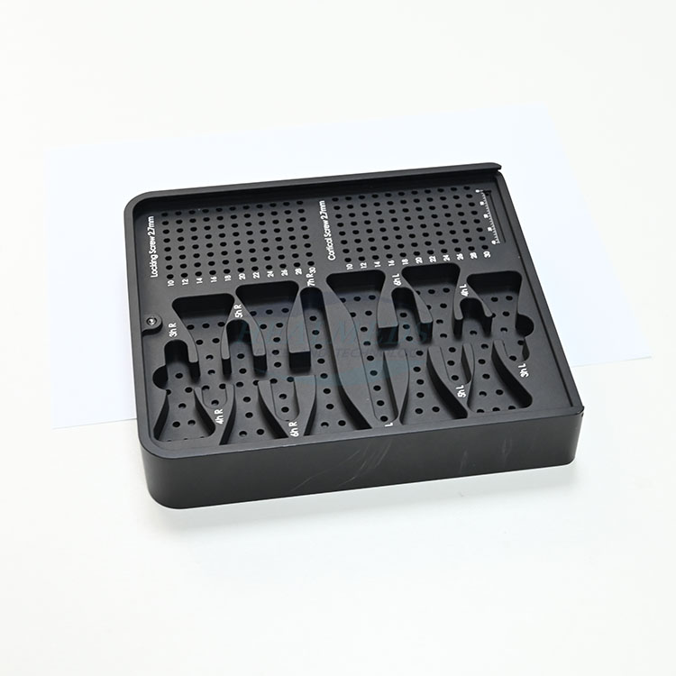 Stainless Steel Small Surgery Sterilization Volar Distal Radius Locking Plates Autoclave Sterile Box for Medical Instruments