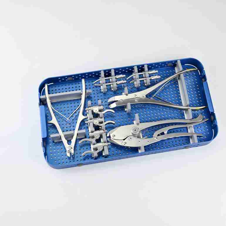 Wholesale Factory Price Medical Orthopedic Surgical Instruments Trauma Surgery Instruments Titanium Cable Instrument Set