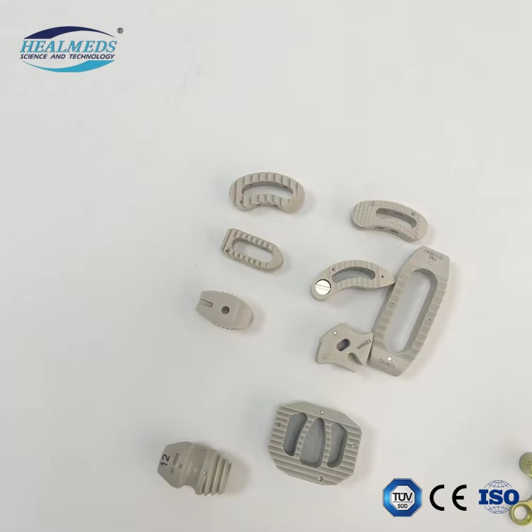 High Grade Pet Orthopedic Surgical Implants Titanium Peek Cage Veterinary Medical Products
