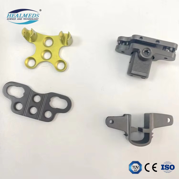 Premium Quality Veterinary Orthopedic Implants Titanium Peek Cage For Pet Surgery