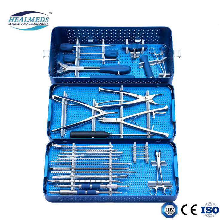 Spinal Posterior Thoracic 6.0mm Pedicle Screw System with Customized Surgical Instrument Kit for Spinal Fixation Project Tender