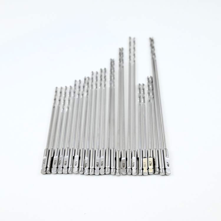 Vet Orthopaedic Surgery Medical Devices Carbide 1.5mm 3.5 2.8 Ao Quick Connect Orthopedic Bone Drill Bits for Ortho Implants