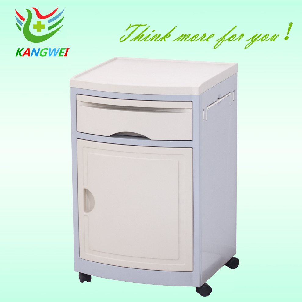 ABS Medical Hospital Bedside Cabinet Home Nursing Bedside Table Slv-D4007
