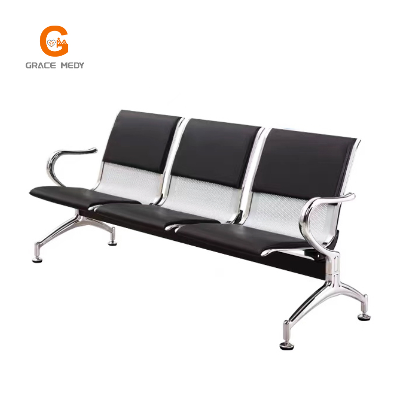 Cheap Price Hospital Furniture Recliner Sofa Folding Medical Folding Waiting Chair