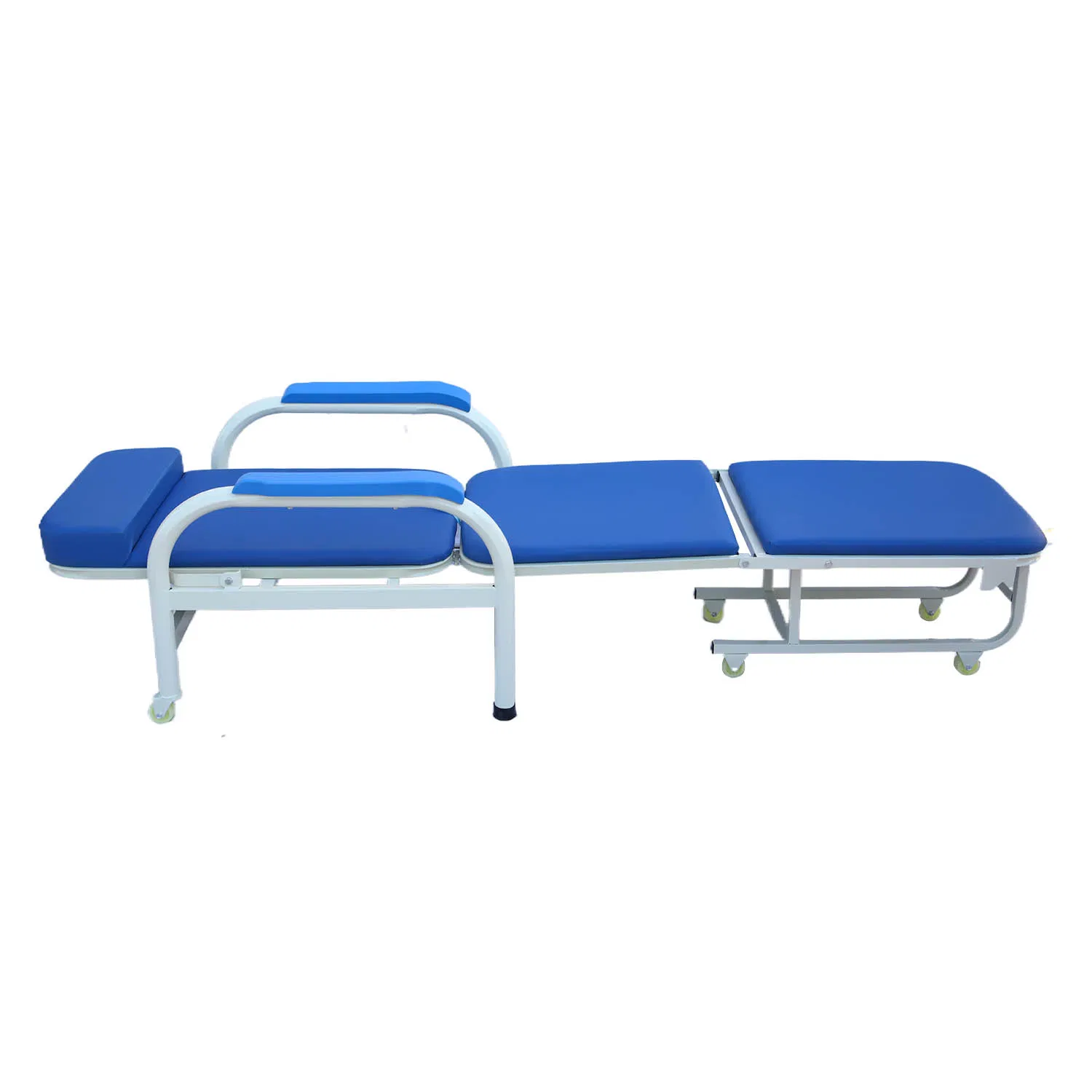 Movable Foldable Hospital Medical Accompany Chair Sillon De Acompanamiento Medico Hospitalario