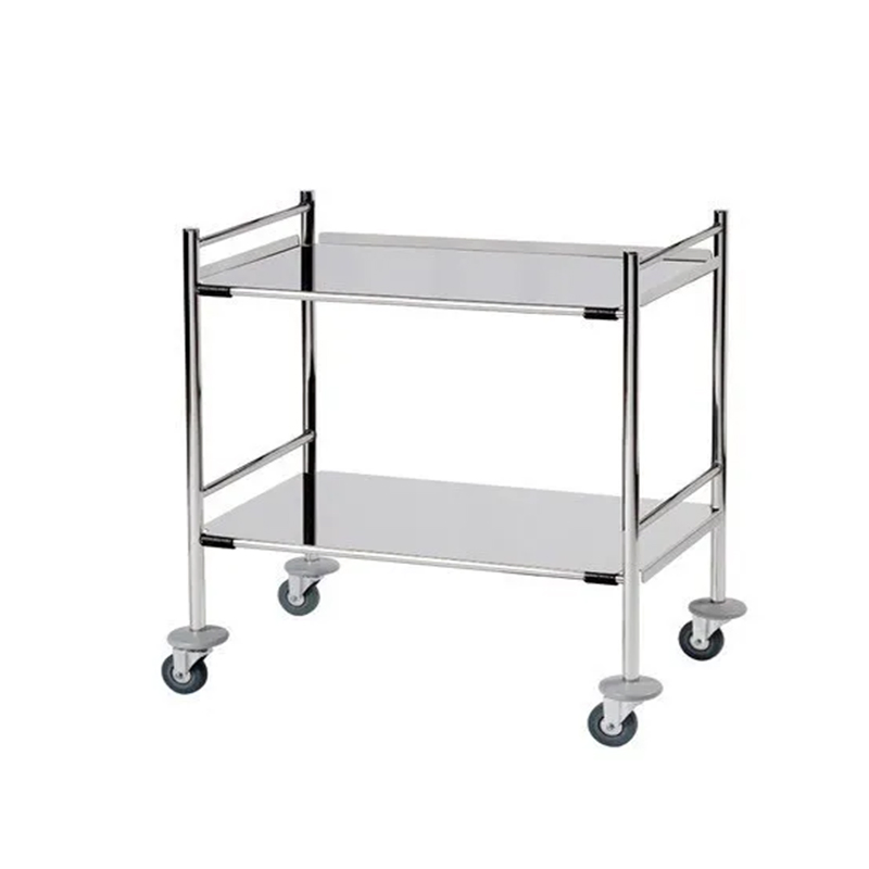 Industrial Reasonable Price Convenient Installation Clean Sterile Hospital Medical Surgical Equipment Small Stainless Steel Instrument Trolley